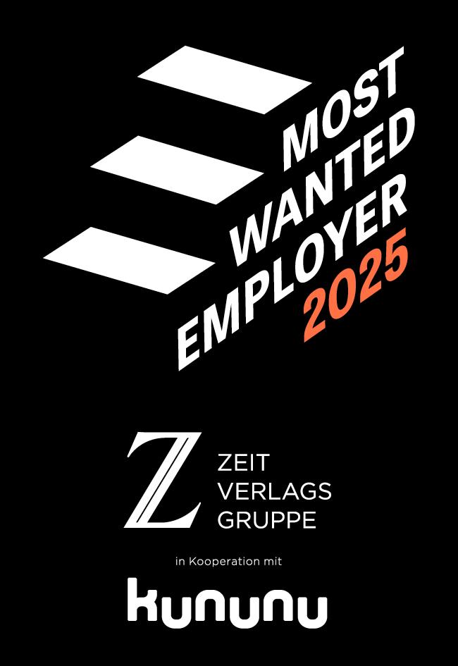 Zeit Kununu Most Wanted Employer 2025
