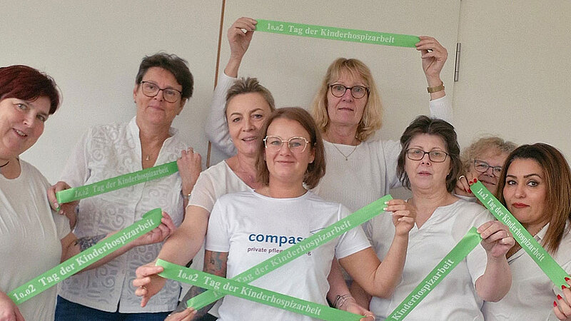 Team Lauenroth engagiert sich beim Tag der grünen Bänder