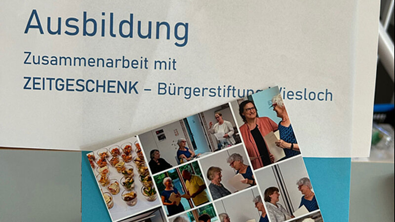 Infomaterial des Netzwerks