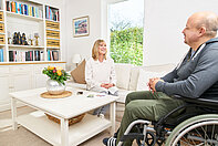 Persönliche Pflegeberatung durch compass