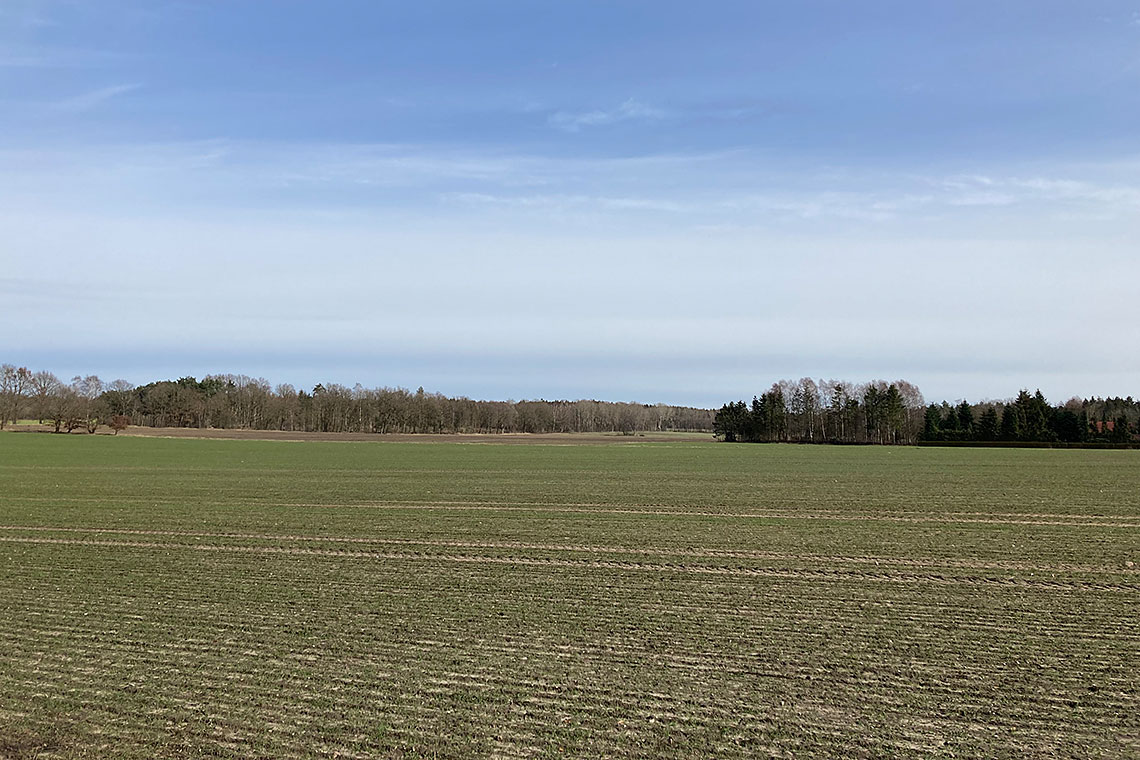 Weite Landschaft: zwischen Lüneburger Heide, Hamburg und dem Alten Land.